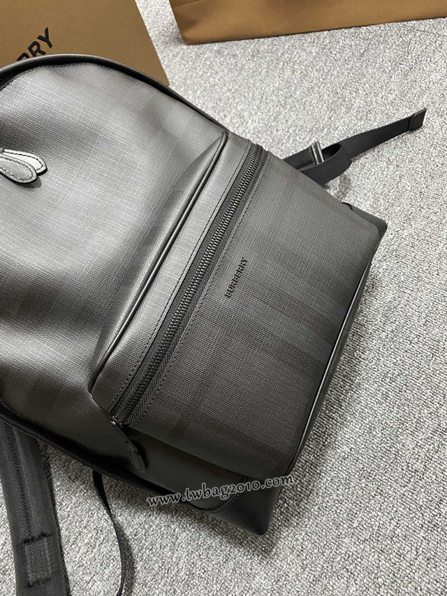 Burberry專門店新款男士雙肩包 巴寶莉格紋男士後背包大書包 yxb1180